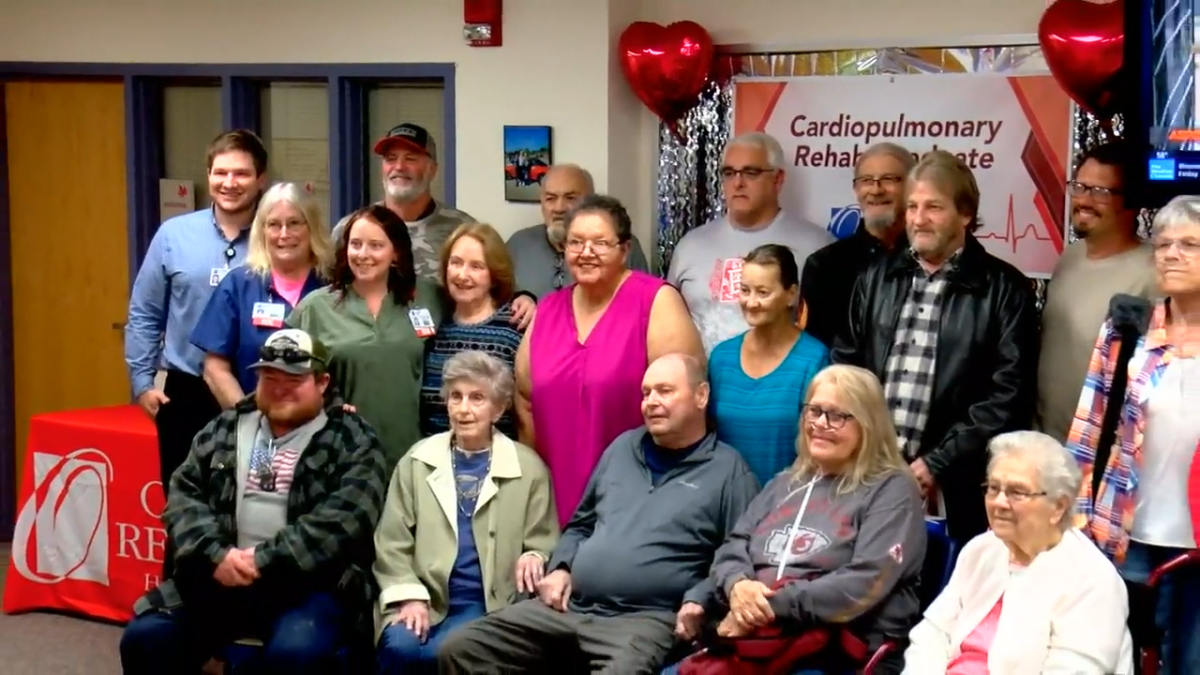 20 People at Ottumwa Regional Hospital celebrated their fight against the leading cause of death in America